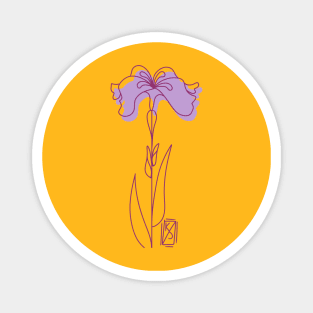 Wild Iris Magnet